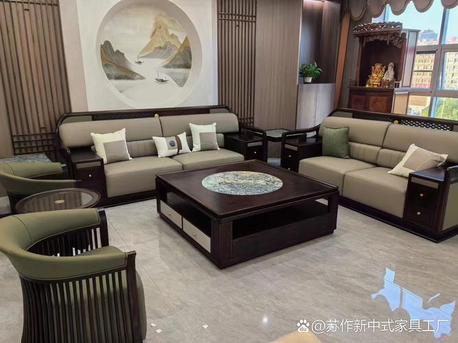 新中式別墅會所家具定制 蘇州源頭工廠，匠心鑄就高端室內外裝飾